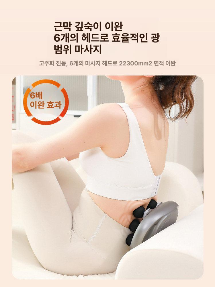 마사지기 안마기 전신 어깨허리 가정용 종아리 진동 등 좌식 기계 - 상세 이미지 2