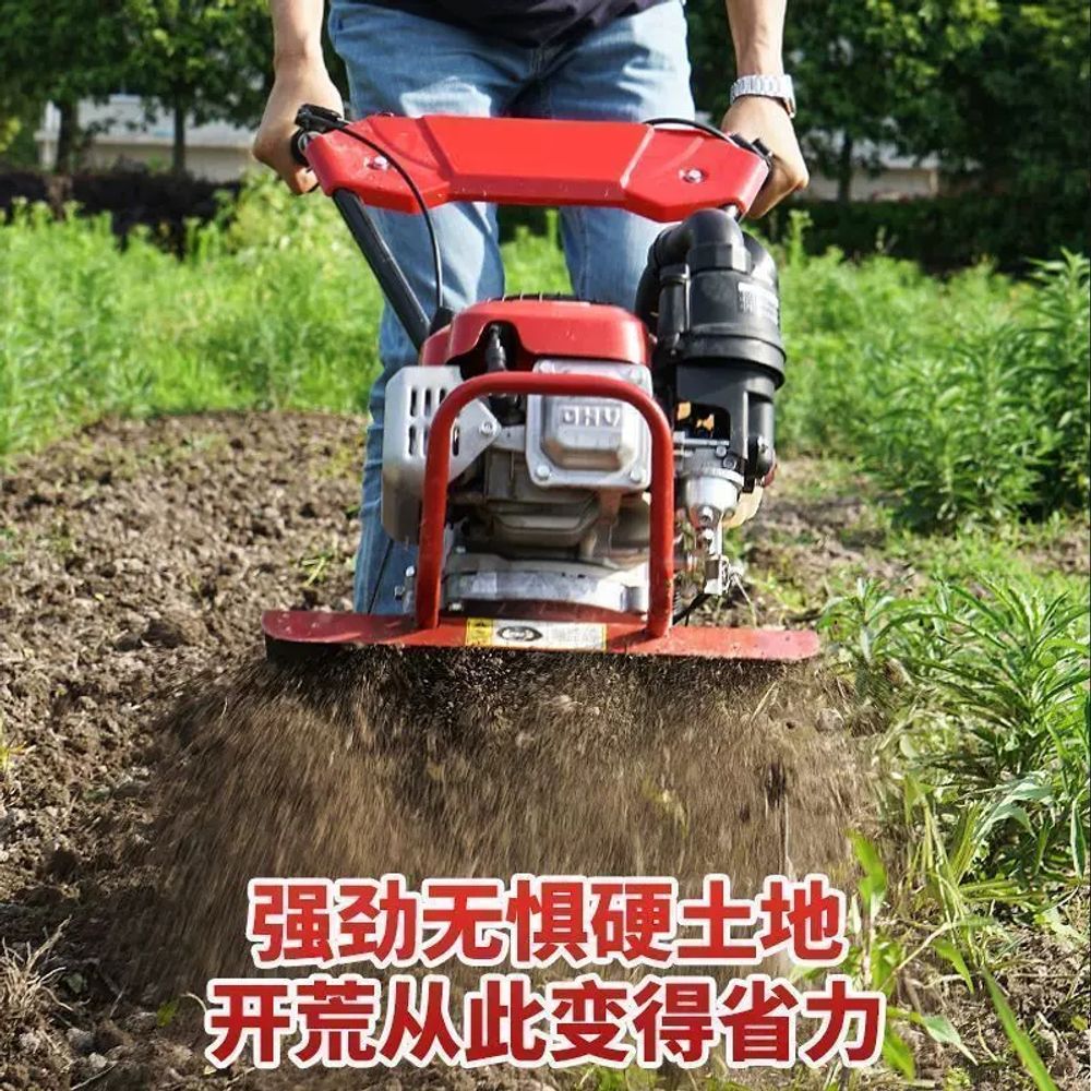 텃밭 관리기 미니 충전식 경운기 소형 농기계 로타리 가솔린 이미지 6