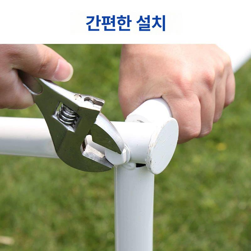 이동식 풋살골대 실외 골망 골대망 슈팅 어린이 축구연습 축구골대 그물망 프레임 - 상세 이미지 3