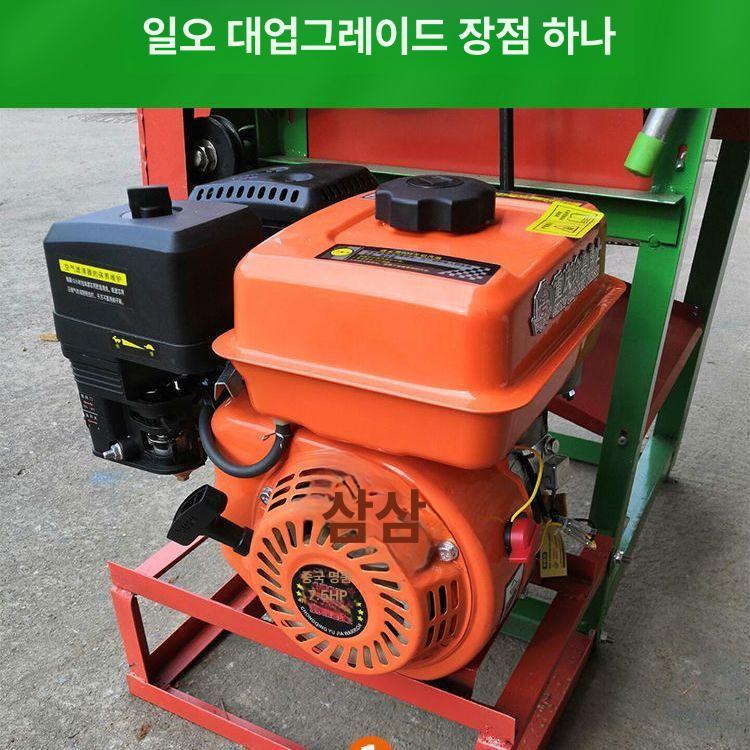 자동 탈곡기 소형 전기 농업용 작물 들깨 가정용 콩 탈립기 곡식 농장 타작 농업기계 - 상세 이미지 3