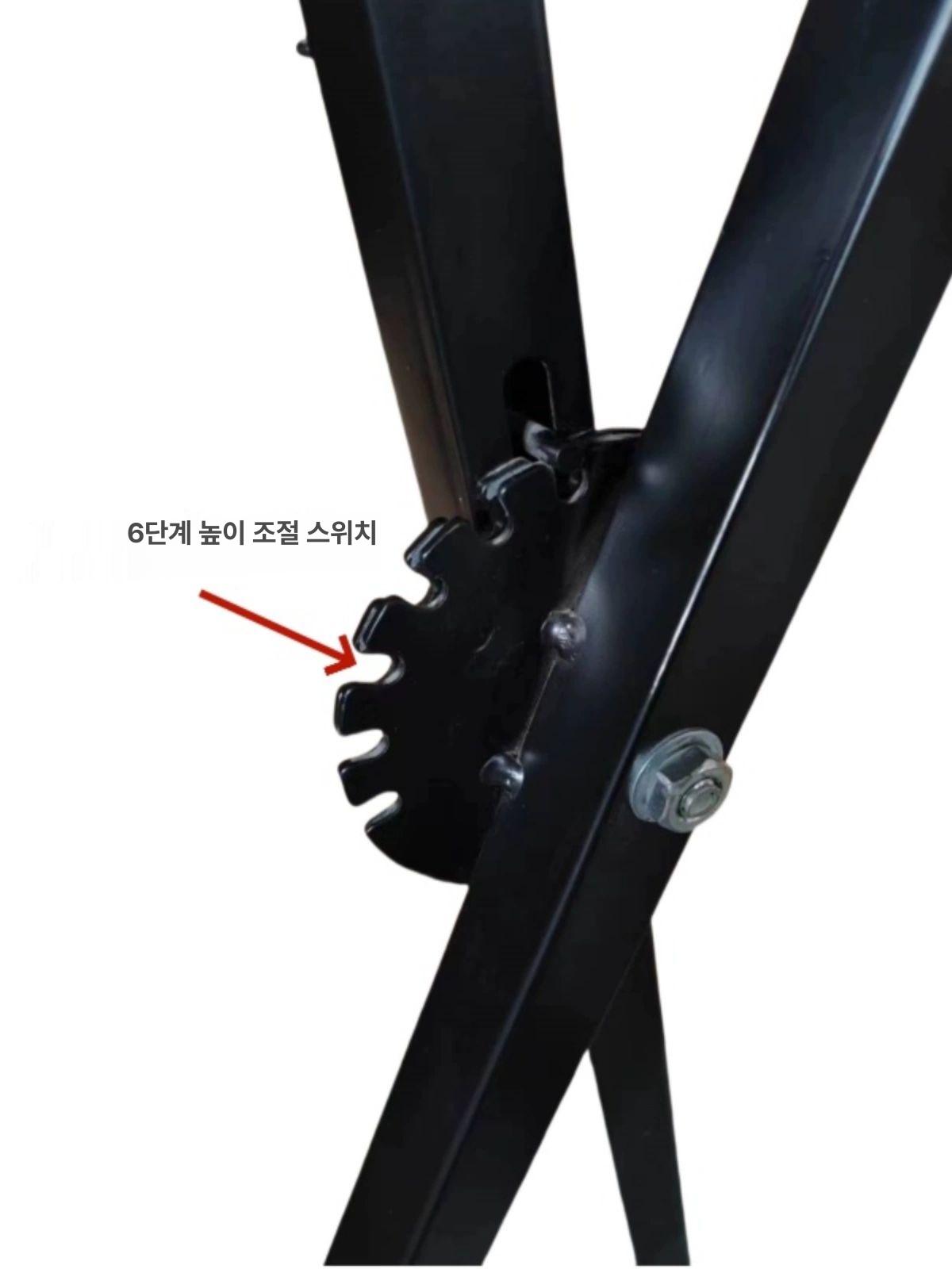 가야금 거문고 받침대 휴대용 지지대 스탠드 국악기 연주용 선반 - 상세 이미지 2