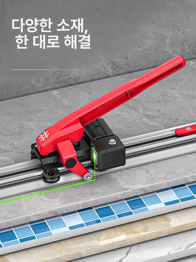 세라믹 커팅기 타일커터기 슬라이드레일 타일컷팅기 고정밀 절단 가이드 재단기 - 상세 이미지 3