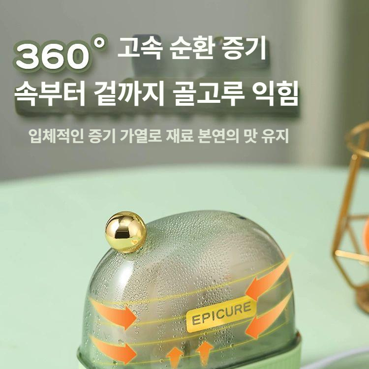 에그 계란반숙기 쿠커 미니 2구 원터치 만두 계란찜기 찜기 식품조리기 - 상세 이미지 2