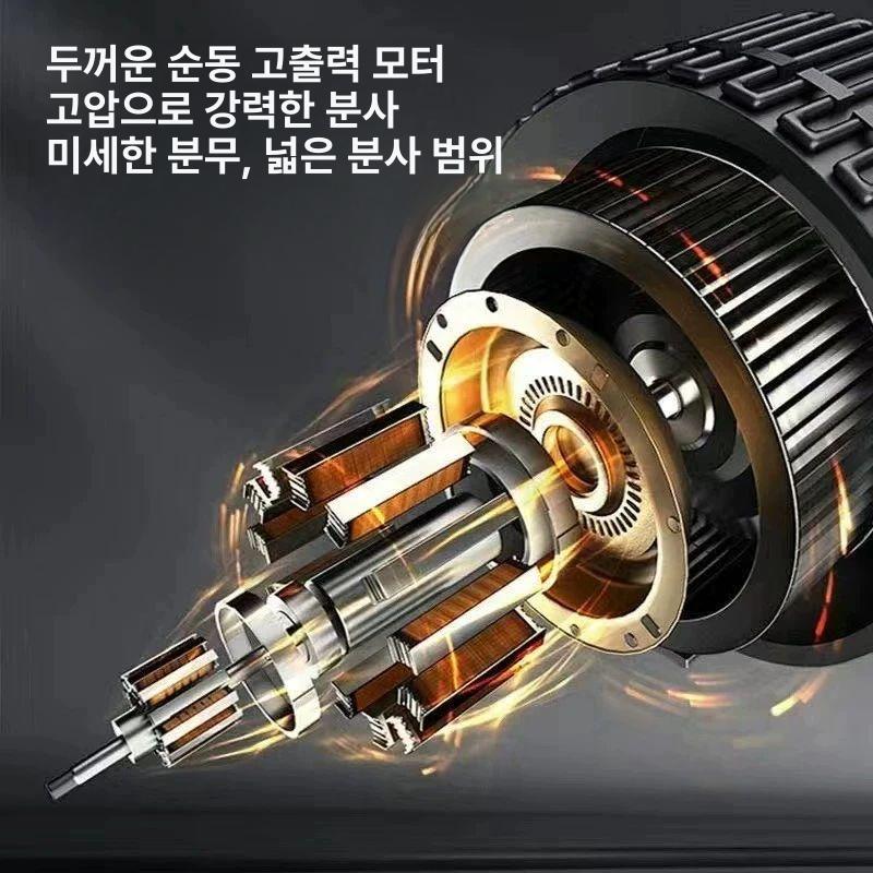 자동 전동 분무기 충전식 대용량 무선 압축 방역 소독 살포 분사기 - 상세 이미지 5