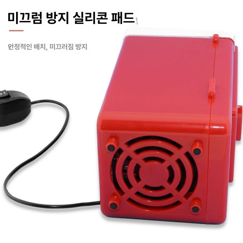 냉장고 냉온장고 미니 레트로 음료수 원도어 코어 차량용 자취 차량 미니냉온장고 원룸 - 상세 이미지 5