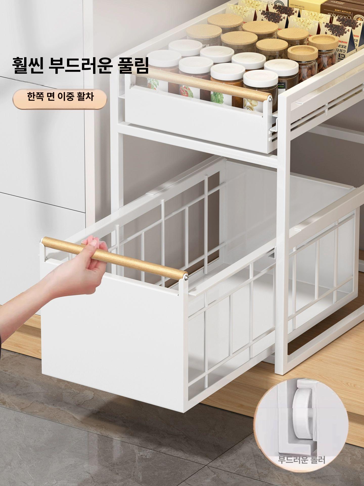 다용도 약정리수납장 정리함 슬라이딩철제수납함 보관함 서랍형 캐비닛 슬라이드 - 상세 이미지 5