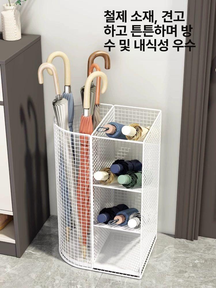업소용 철제 카페우산꽂이 사무실 인테리어 현관 우산걸이 식당 우산통 보관함 가게 - 상세 이미지 4