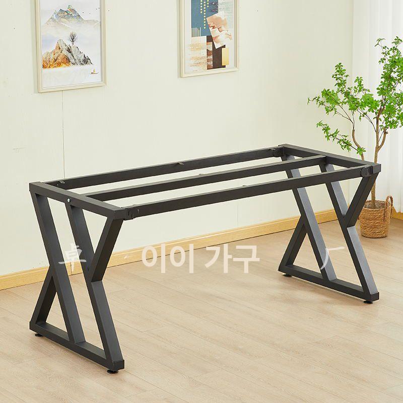 교체 테이블다리 브래킷 식탁다리 카페 지지대 책상다리 엔틱 밥상 가구다리 높이 - 상세 이미지 2