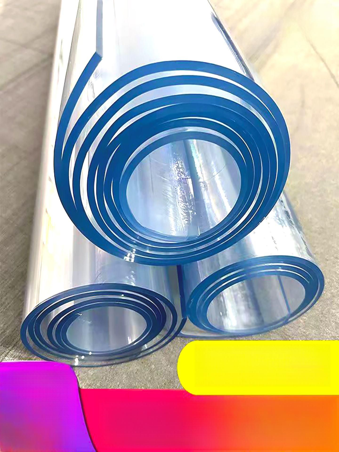 연질 pvc 식탁보 투명 테이블 두꺼운비닐 깔판 고무판 오염방지 아스테이지 매트 - 상세 이미지 2