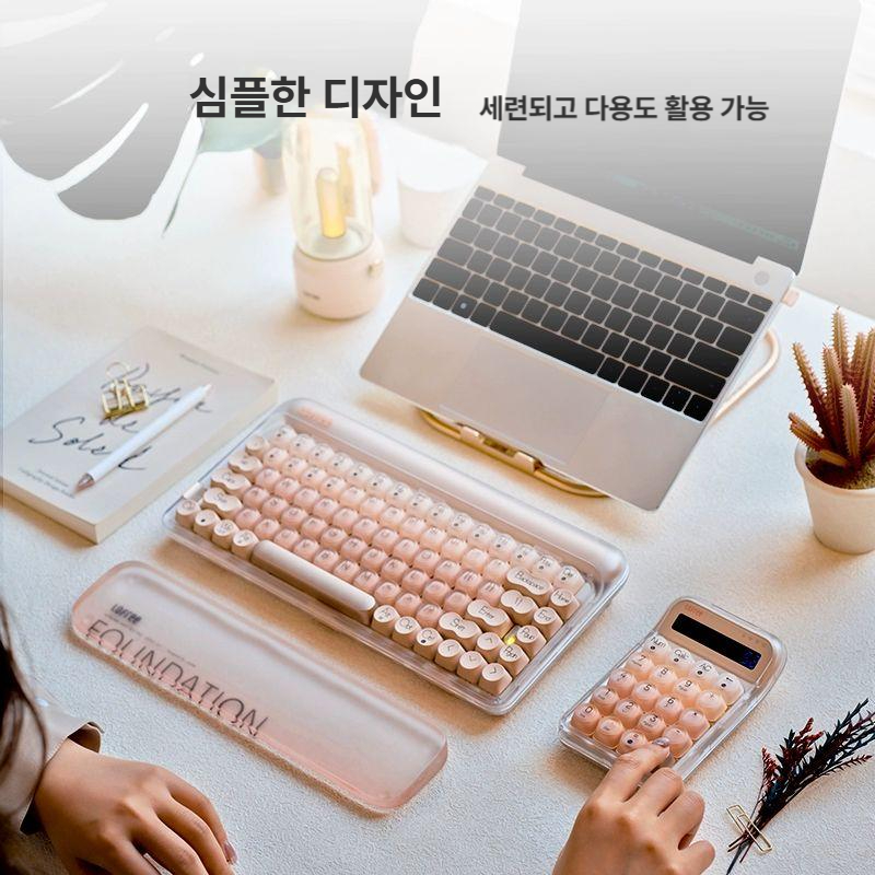 키보드 손목받침대 메모리폼 인체공학 실리콘 타이핑 마우스 디자인 논슬립 패드 쿠션 인체 - 상세 이미지 5