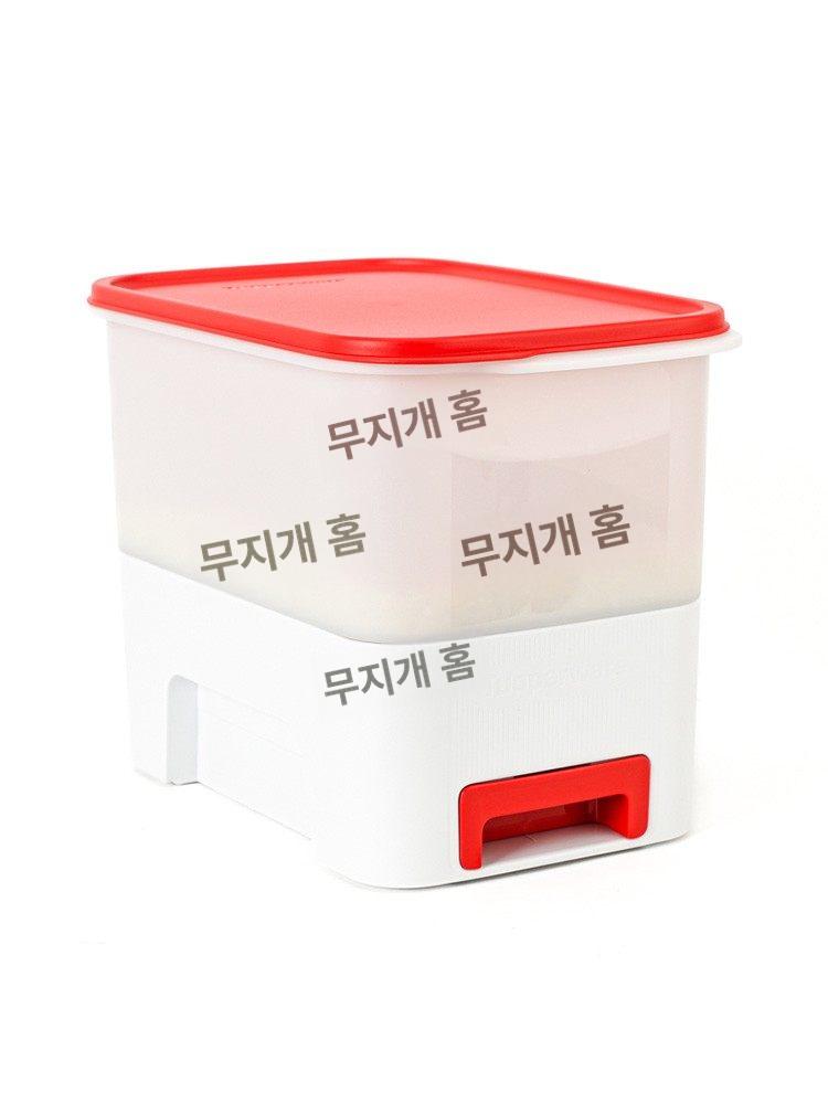쌀통 10kg 대용량 잡곡 밀폐 보관용기 냉장고 정리함 곡물저장 주방용품 - 상세 이미지 2