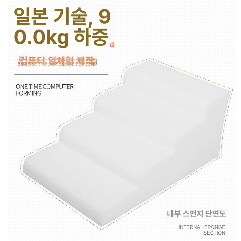 강아지 애완견계단 슬라이드 슬개골탈구 논슬립 탈구예방 펫 관절보호 고양이계단 - 상세 이미지 3