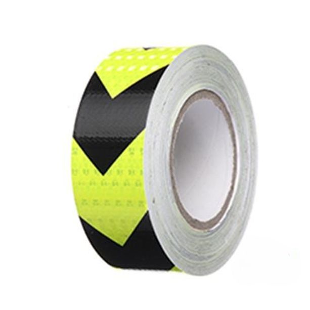도로경고표시 경고반사필름 형광띠 안전표시 반사필름 테이프 표시 안전 가드레일 필름 반사 - 상품 이미지