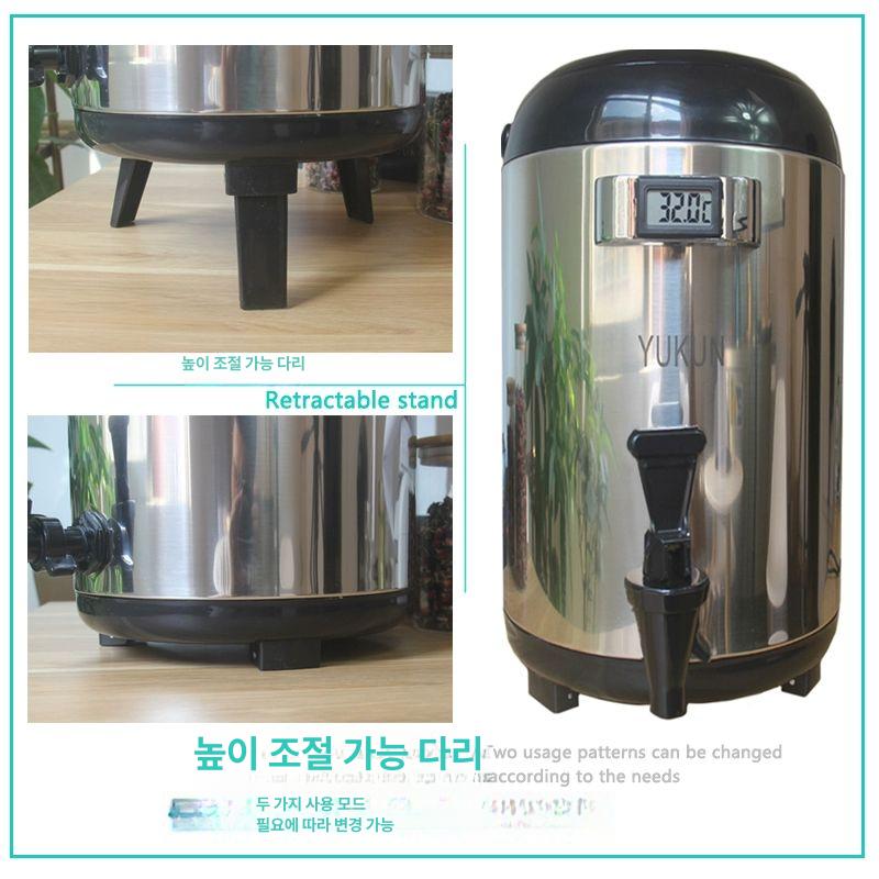 스테인리스 보온병 대용량 보냉통 육수 국물 보관용 캠핑 야외용 냉온 보온 도시락 용기 - 상세 이미지 3