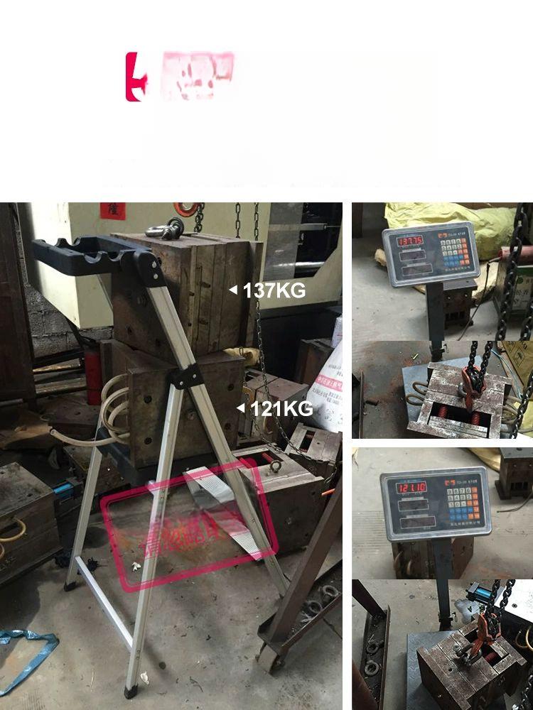 자립식 알루미늄사다리 접이식 다용도 등반 실내용 발판 스텝 안전사다리 난간 야외용 - 상세 이미지 3