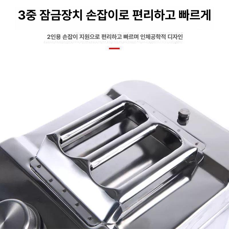 휘발유 경유 연료 보관통 야외 캠핑 제리캔 사각형 주유통 석유통 휴대용 - 상세 이미지 4