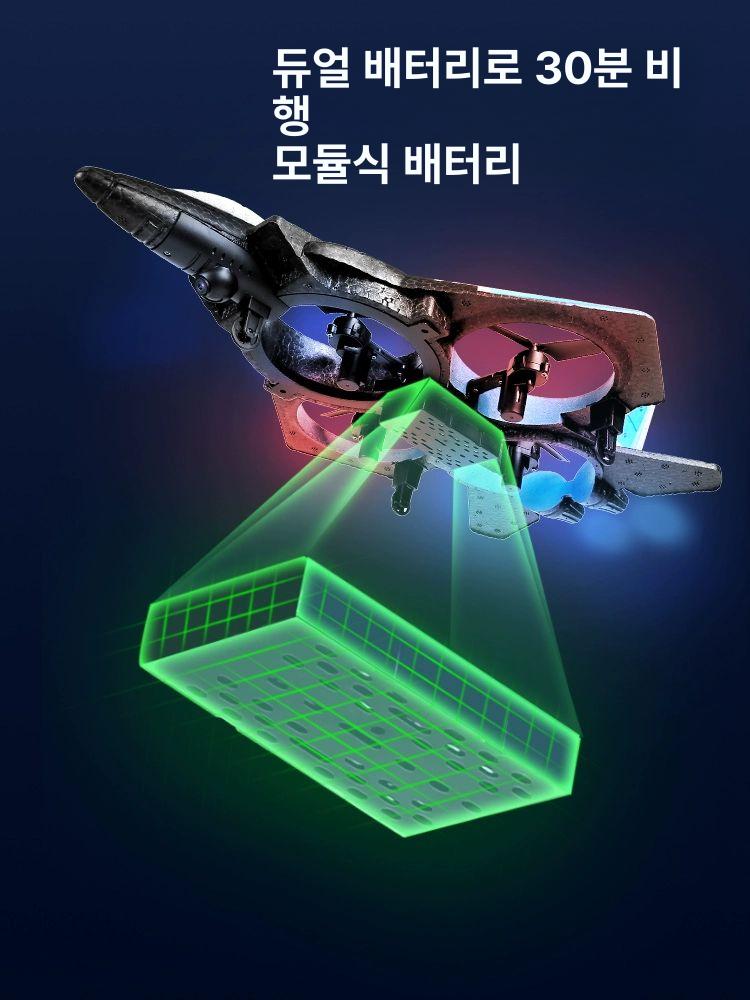 무선조종 rc비행기 폼글라이더 드론형 리모콘 호버링 항공기 초보자용 전기 기본형 - 상세 이미지 5