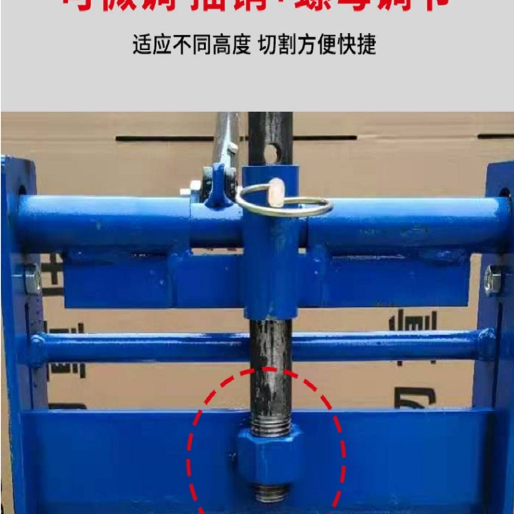 대리석 절단기 벽돌 경계석 보도블럭 컷팅기 수직 커터기 도로용 블럭 - 상세 이미지 3