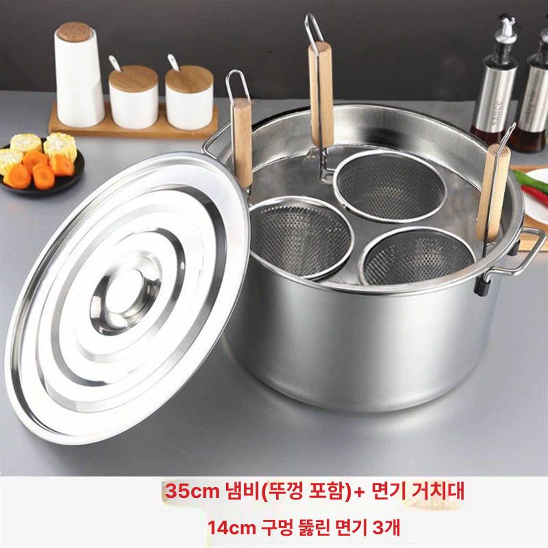 해면기 면삶는기계 소면 면탕기 국수삶는기계 탕면기 냄비 업소용워머기 - 상세 이미지 3