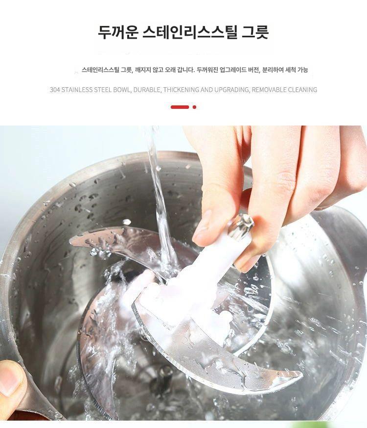 마늘 자동 까는 기계 식당용 대량처리 박피 분쇄 다지는 스텐 보조기구 - 상세 이미지 3