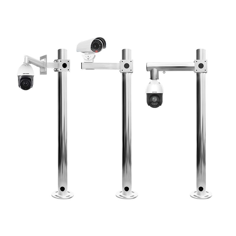 cctv 거치대 브라켓 야외 벽부형 고정형 감시카메라 코너 씨씨티비 홈캠 외벽 주차장 - 상세 이미지 5