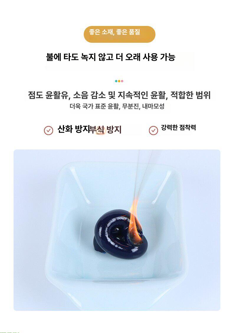 고온 카트리지 중장비 그리스건 윤활제 내마모 구리스주입기 충전 교환용 호환 교체 - 상세 이미지 3