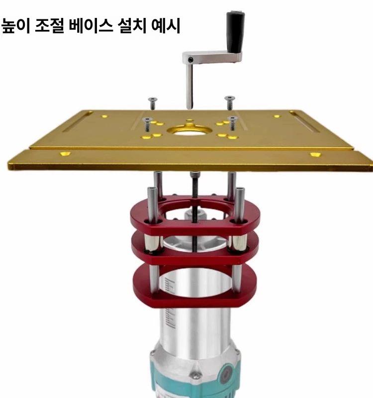천정리프트 테이블 목공 플레이트 플랫폼 도구 벤치 잭 트리밍 작업대 기계 조정 - 상세 이미지 2