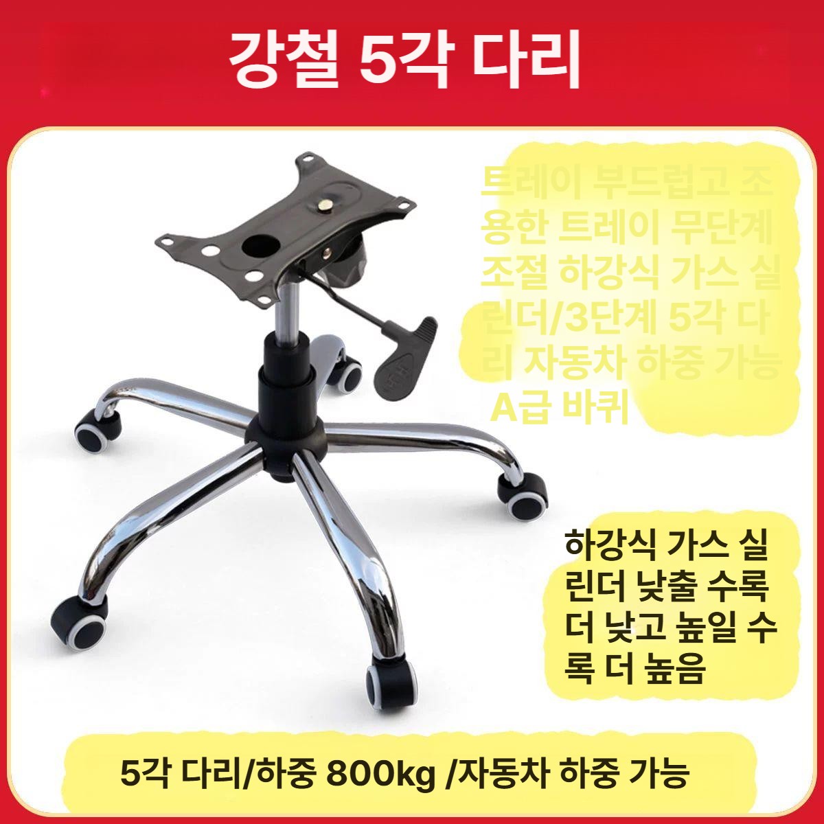 오피스용 사무용의자 컴퓨터의자 의자부품 재택근무 팔걸이 학생용 교체용 등받이 - 상세 이미지 2