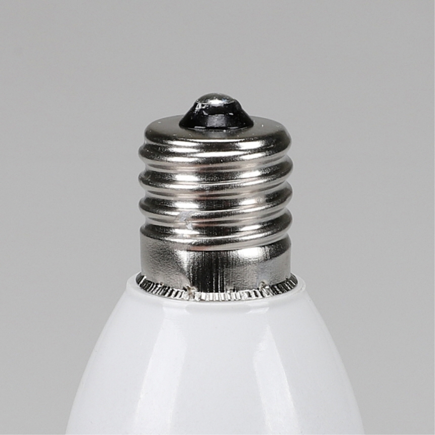 LED 촛대구 투명 5W E17 전구색 3000K 촛불 꼬마 전구 램프 데이타임 - 상세 이미지 5