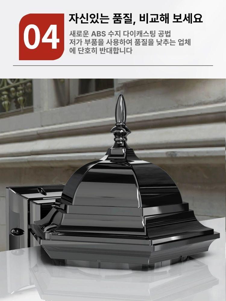 회전간판 원통형 싸인볼 벽걸이 조명 바버샵 이발소 미용실 실외용 네온 사인 - 상세 이미지 4
