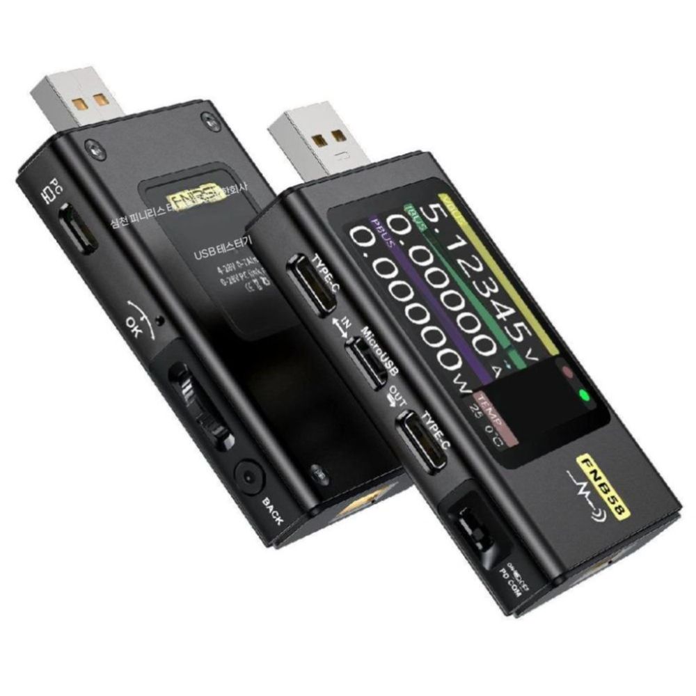 전류계 휴대용 usb 용량 충전 고속 전압계 테스터 전력 전원 도구 디지털 점검 증폭기 - 상품 이미지