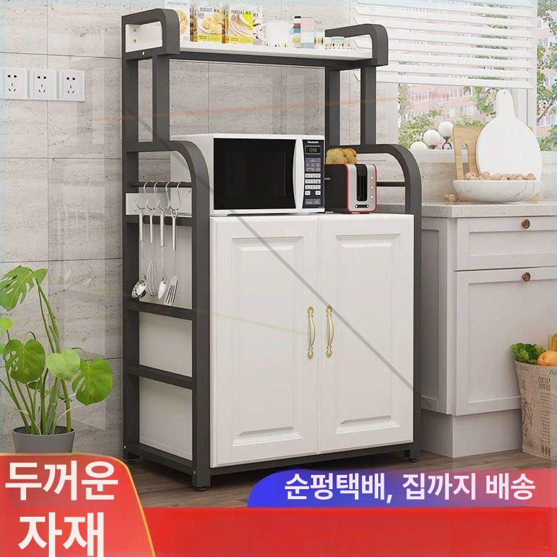 부엌 주방수납장 상부장 다용도 선반 냉장고장 업소용 양문수납장 팬트리장 탕비실 - 상세 이미지 4