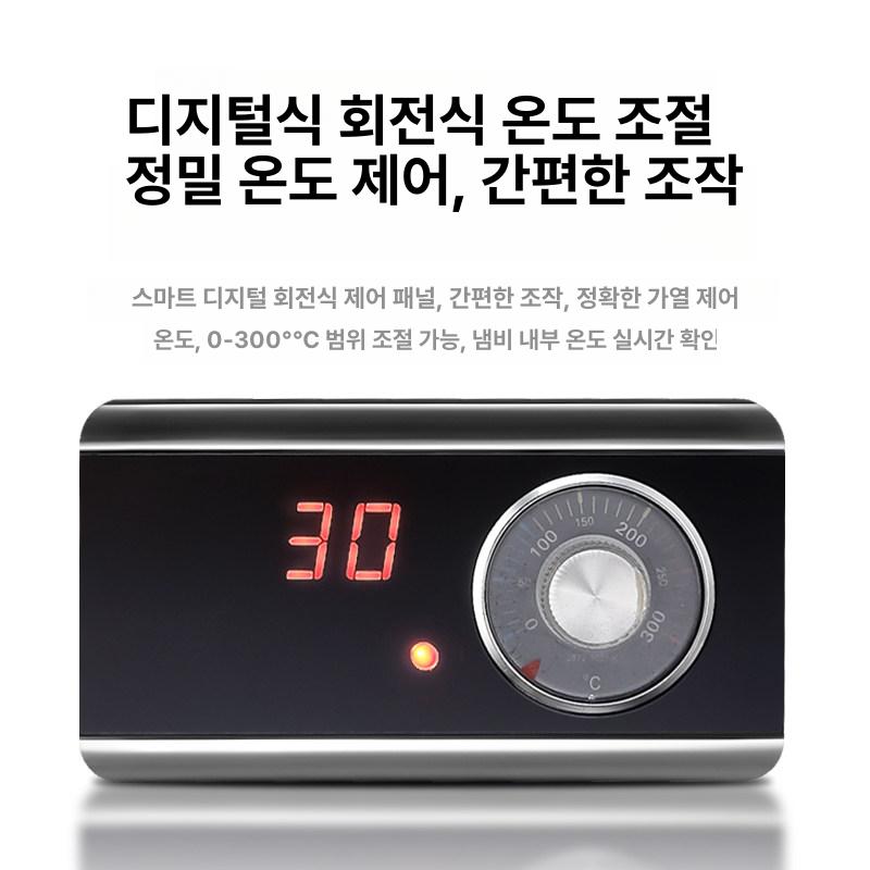 업소용 크레페기계 철판 제조 전기 원형 와플팬 카페 그릴 머신 크레이프 팬케이크 - 상세 이미지 3
