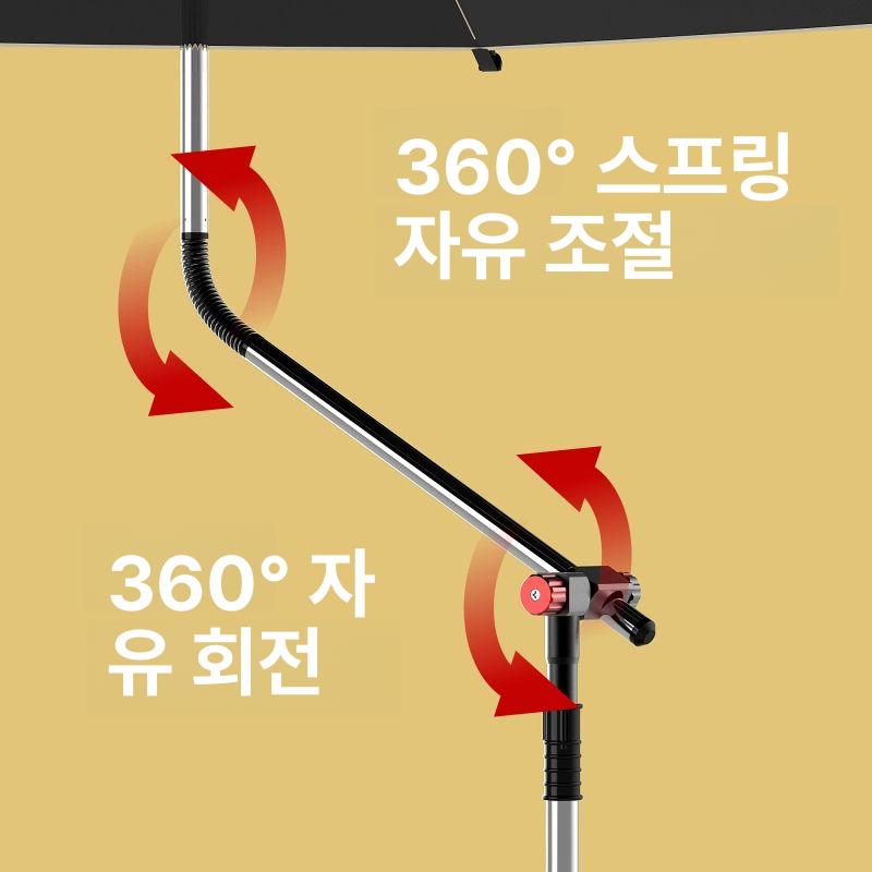 야외 선샤인 우산 받침대 캠핑 고정 거치대 정원 테라스 빅사이즈 안정형 스탠드 - 상세 이미지 2