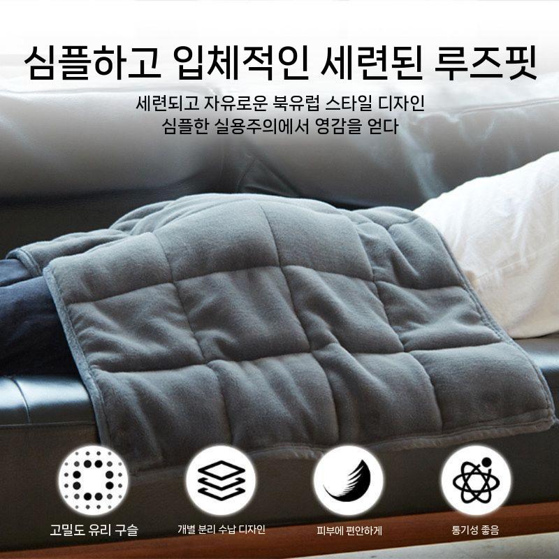 포근한 기내담요 극세사 중형 소형 똑딱이 기내 크기 학생 겨울 대형 겨울용 사무실 다양 - 상세 이미지 3