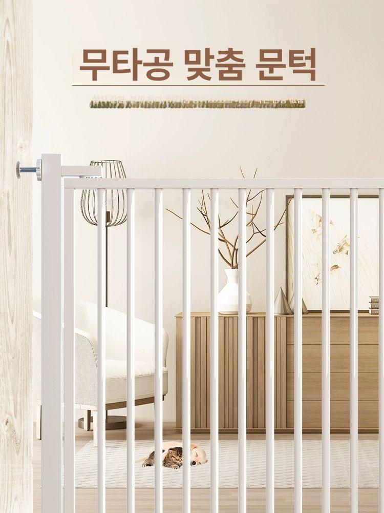 고양이방묘문 안전문 울타리 그레이 액세서리 방충망 고양이방범창 분리 출입문 고양이합사 - 상세 이미지 3