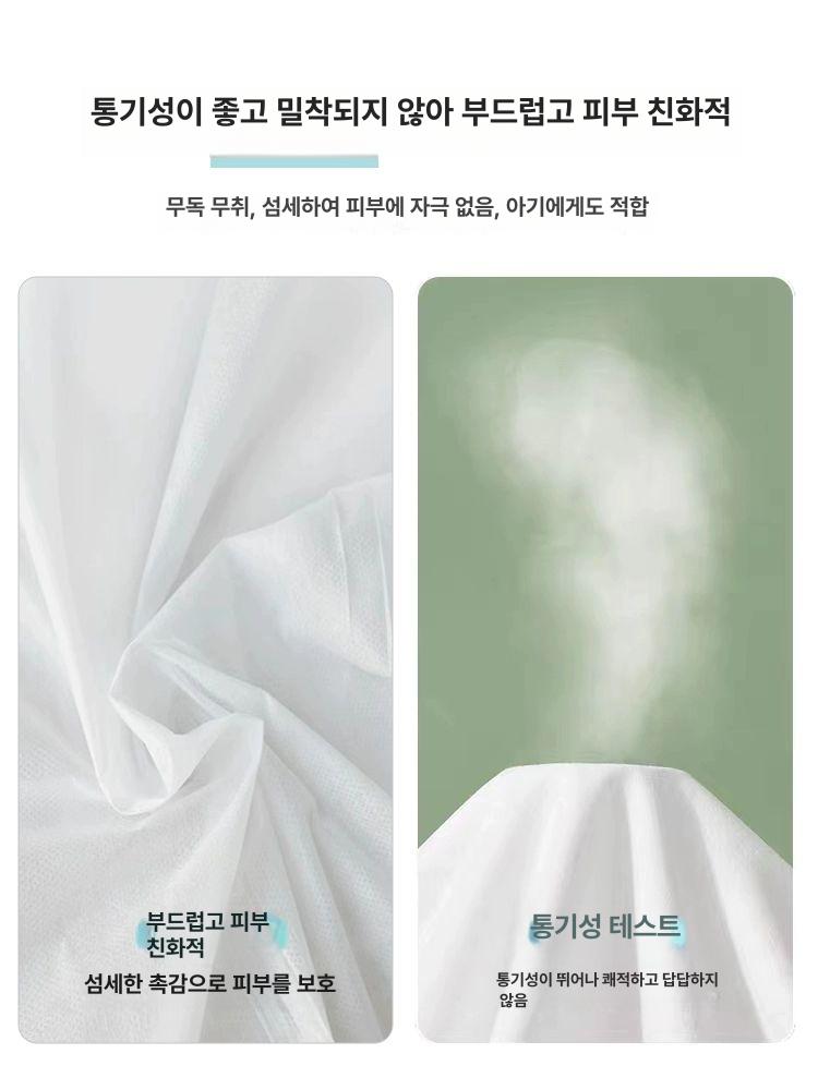 아로마 마사지베드 일회용 접이식 피부샵 미용 사각 매트 침대 방유 마사지패드 - 상세 이미지 3