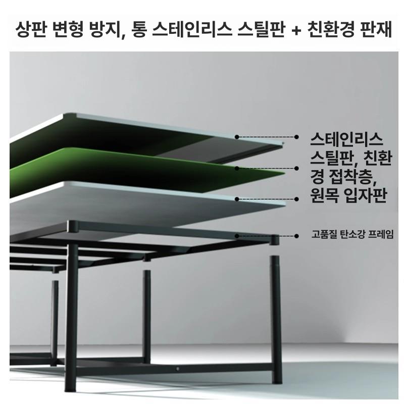 스텐작업테이블 작업대 철제 공장 생산 작업다이 산업용 물류 이동식 검사대 작업 철제작업대 - 상세 이미지 4