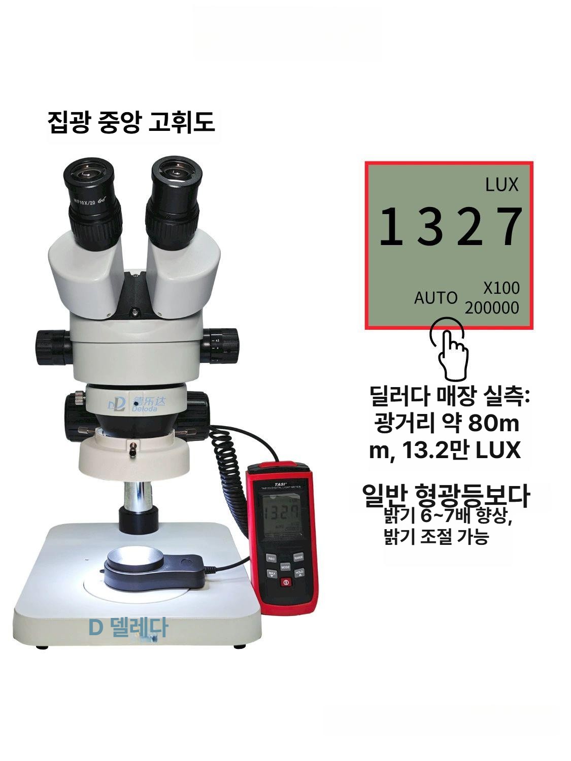 현미경 촬영 링라이트 슬라이드 조절 휴대용 광학 검사 비디오 촬영 LED 조명 - 상세 이미지 3