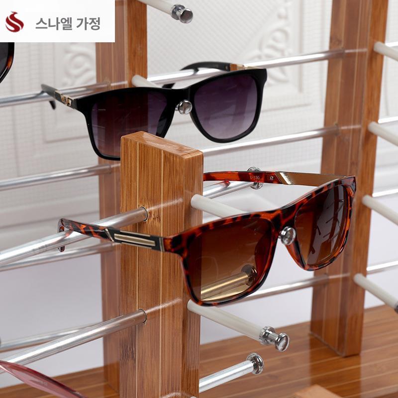선글라스 선반 매장용 가게 스탠드 진열장 랙 전시대 안경 디스플레이 원형 홀더 꽂이 - 상세 이미지 2