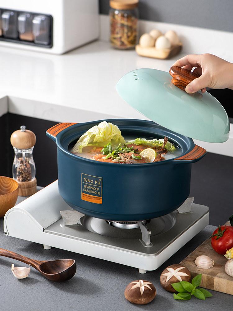 대용량 인덕션용뚝배기 무균열 계란찜 일본식편백찜기 전용 인덕션겸용 전골냄비 - 상세 이미지 5
