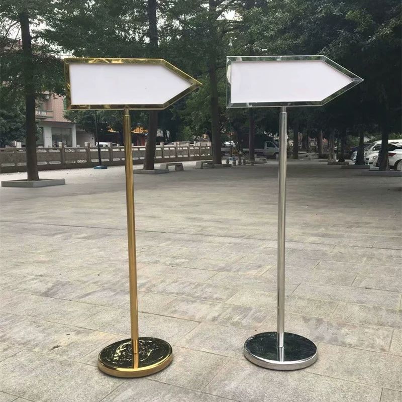 화살표 방향표지판 야외 사인 팻말 길안내 가이드 이정표 화장실 표시판 안내판 - 상품 이미지