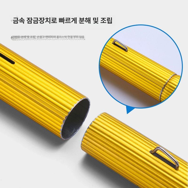 유리창 와이퍼 야외 밀대 외벽 폴대 닦기 장대 베란다 유리닦이 고층 물기제거 - 상세 이미지 4