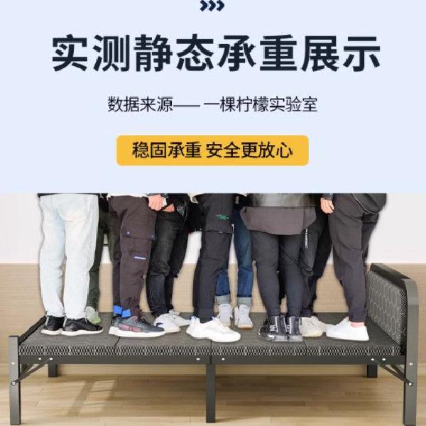 깔판 원룸 싱글 자취방 침대프레임 접이식 경제형 받침대 철제침대 침대틀 저상 - 상세 이미지 3