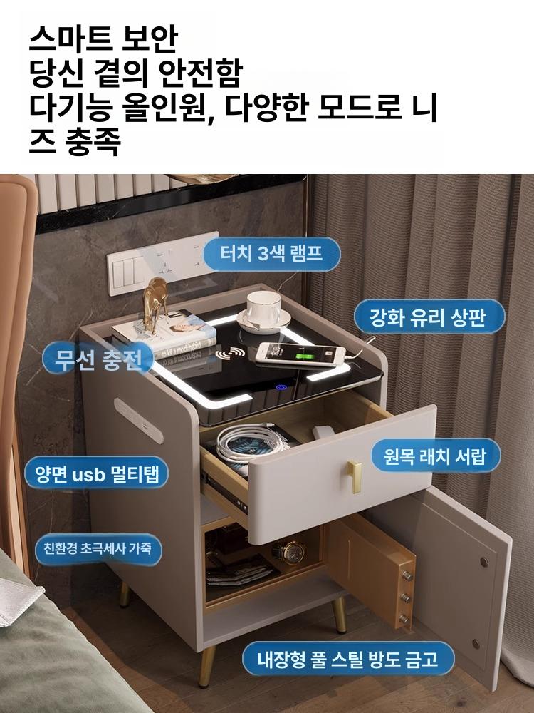 지폐보관함 스마트금고 전자 암호모델 비밀번호 디지털 사무용 잠금보관함 지문인식 - 상세 이미지 3