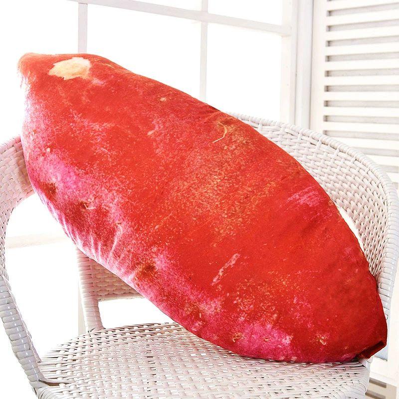 대형 75cm 고구마 인형 실물 같은 바디필로우 쿠션  - 상세 이미지 2