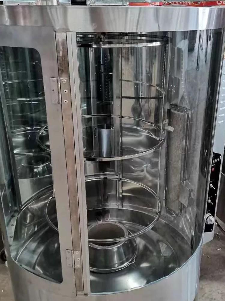 대용량 회전식전기구이기계 독립조절 그릴 캠핑용 오븐 고기굽는기계 노점 숯 - 상세 이미지 2