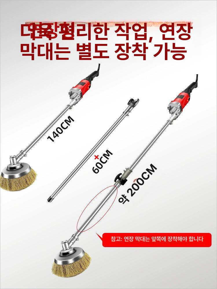 벽면 샌더기 전기 그라인더 조절 고정 모델 녹제거 콘크리트 오비탈 도구 표면처리 - 상세 이미지 2