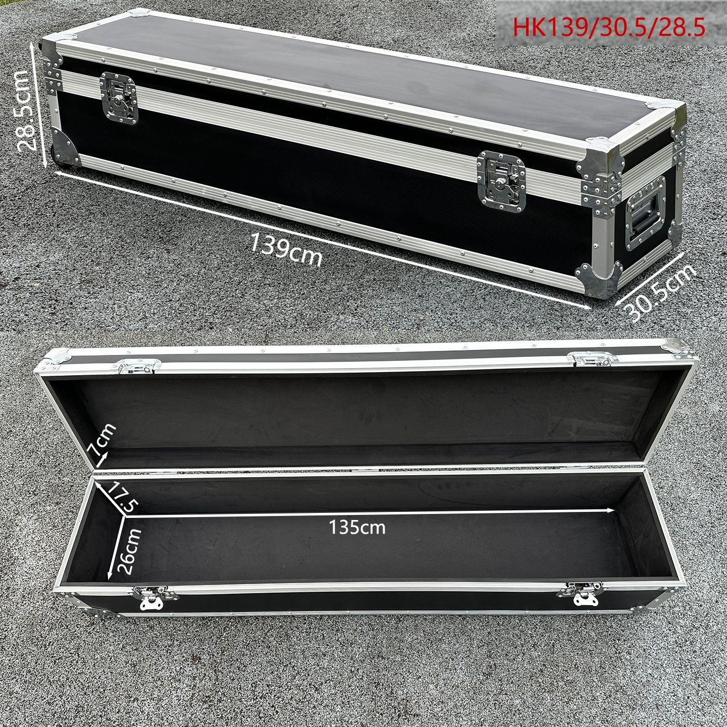 대형 알루미늄 하드케이스 악기 음향기기 촬영장비 보관함 이동식 바퀴 운송 도구가방 - 상품 이미지