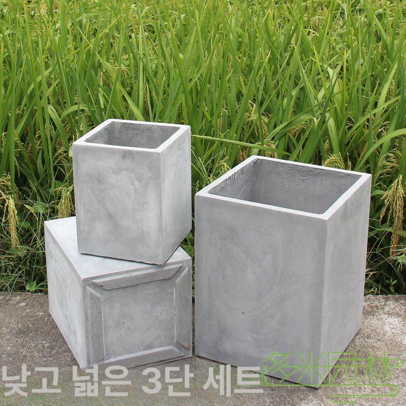 대형화분 빈티지 화분 토분 시멘트 분갈이용 분재화분 화분대 원예용품 - 상세 이미지 5